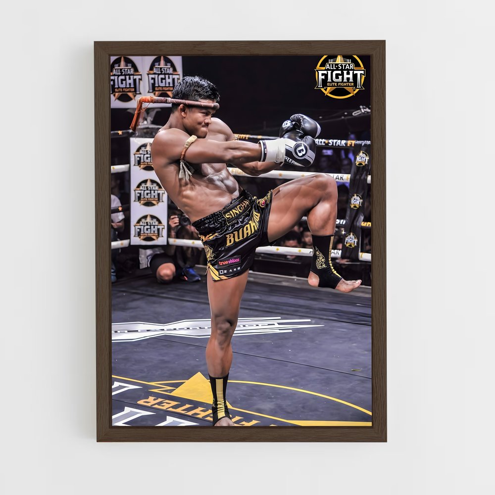 Poster Kick of Destiny – affiche Kick-boxing (vue 5)